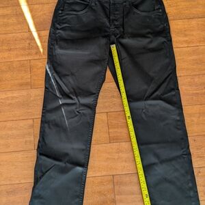 Hudson Jeans Men's Straight Black Jeans